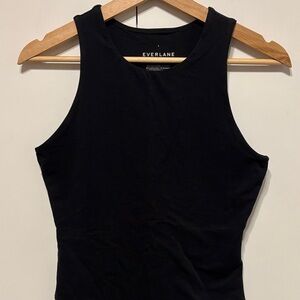 Everlane Black High-Neck Bodysuit - S